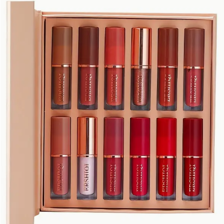 12-Piece Moisturizing Velvet Matte Lipstick Gift Set