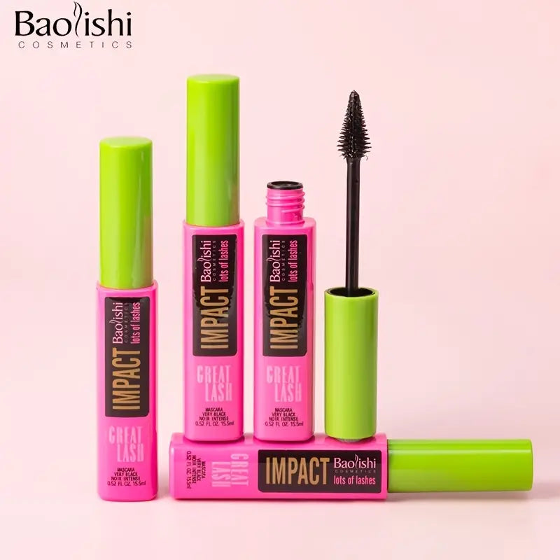 4D Silk Fiber Waterproof Mascara for Length & Volume
