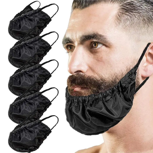 Men's Adjustable Beard Cover Apron for Sleep