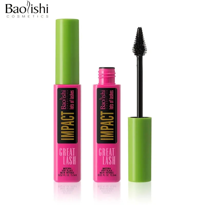 4D Silk Fiber Waterproof Mascara for Length & Volume
