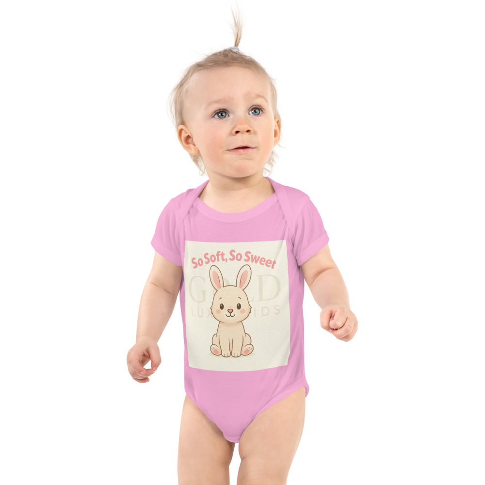 Baby Short Sleeve Bodysuit | Rabbit Skins 4400