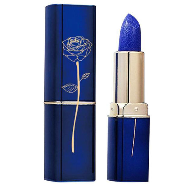 Color Changing Lipstick - Waterproof pH Reactive Blue Maggie