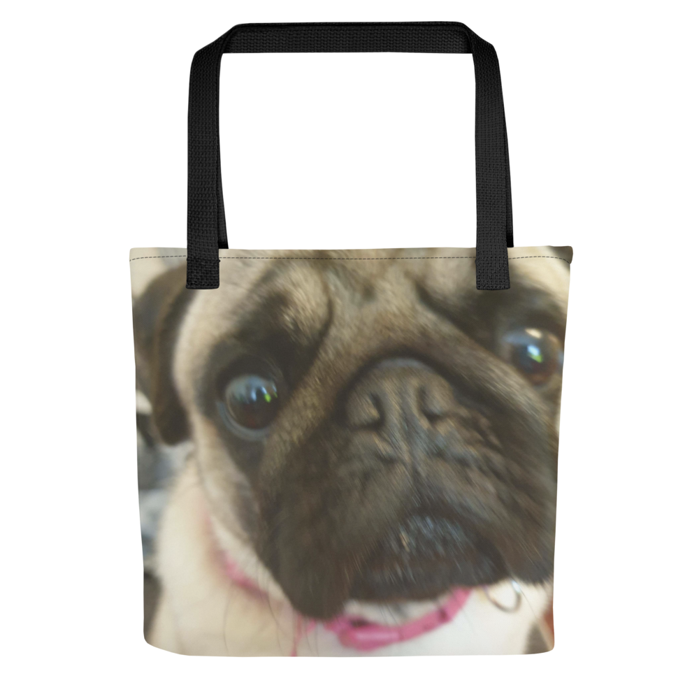 Bolsa de mano con estampado integral