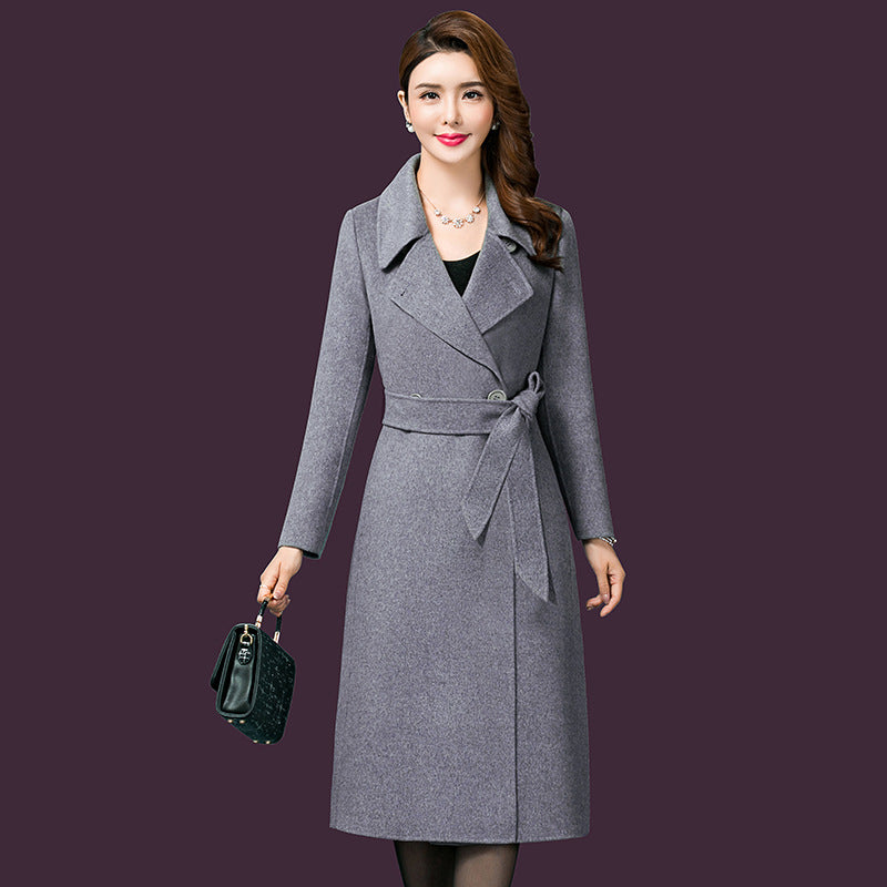 Women's Winter Woolen Coat for Mothers