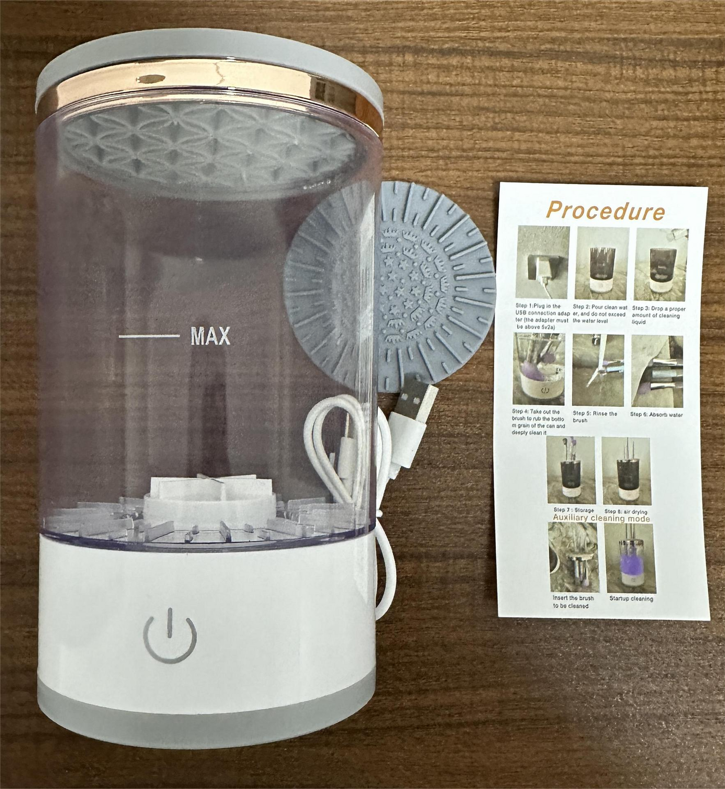 Nettoyant pour pinceaux de maquillage