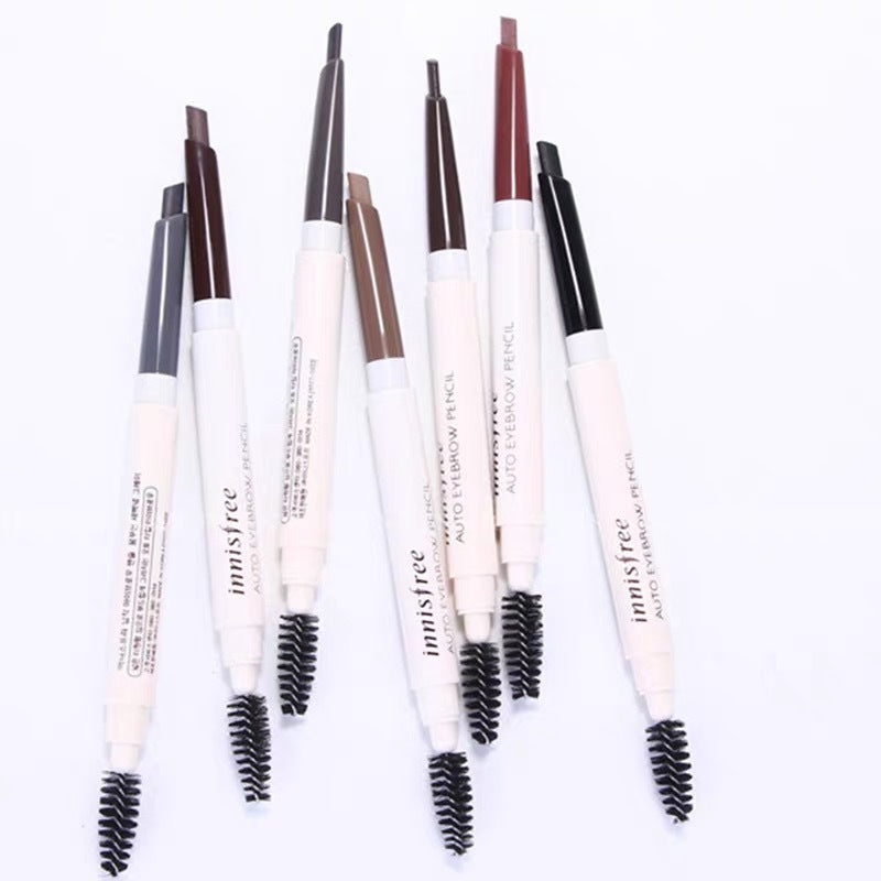 Dual-Head Automatic Eyebrow Pencil - 7 Colors with Brush
