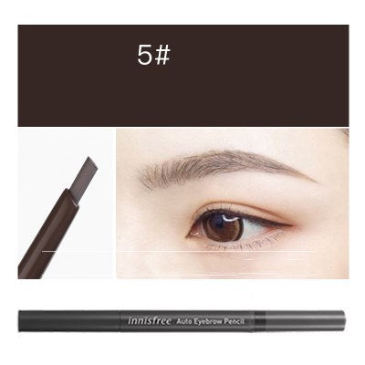 Dual-Head Automatic Eyebrow Pencil - 7 Colors with Brush