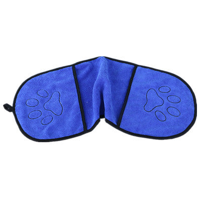 Ultra-Absorbent Microfiber Pet Bath Towel for Dogs and Cats