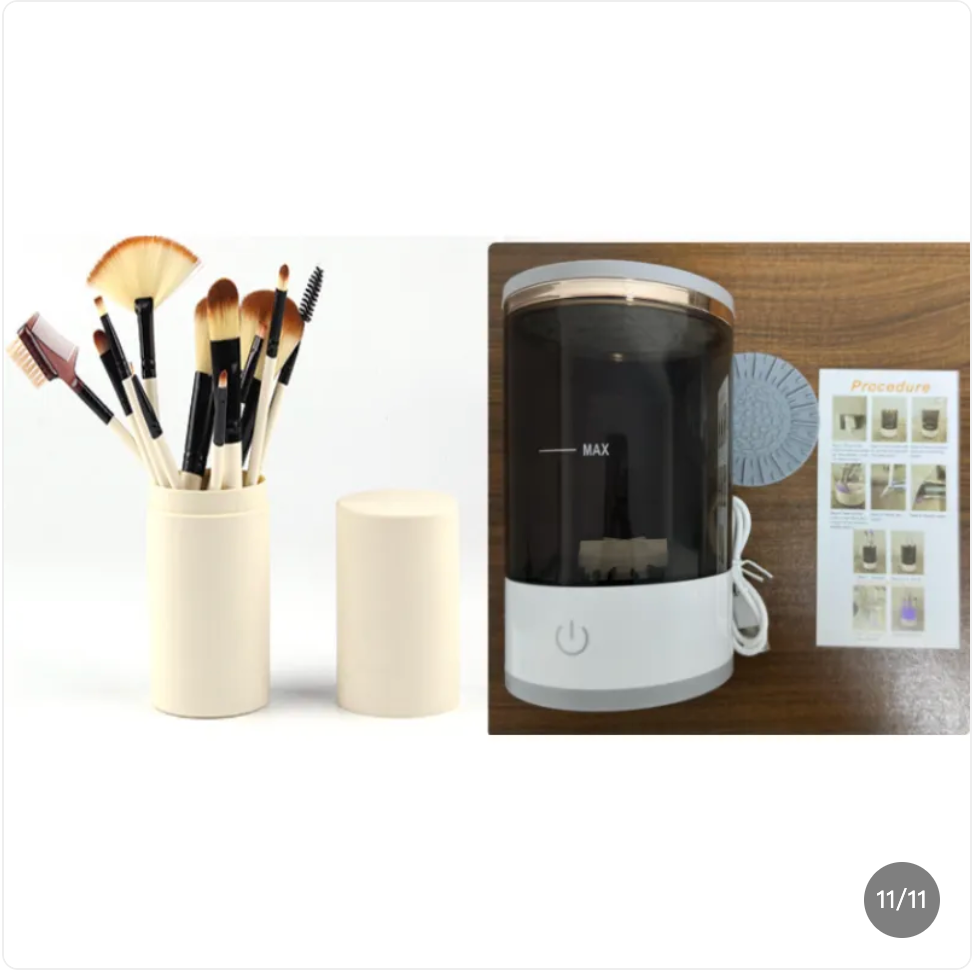 Nettoyant pour pinceaux de maquillage