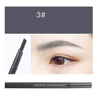 Dual-Head Automatic Eyebrow Pencil - 7 Colors with Brush